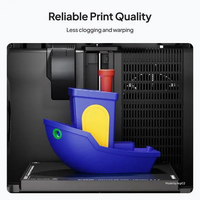 Alt view image 4 of 7 - 1.75mm PLA Filament Grey 1KG & PETG Filament Yellow 1KG