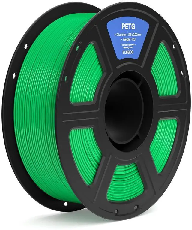 Main image of PETG 3D Printer Filament 1.75mm Green 1KG