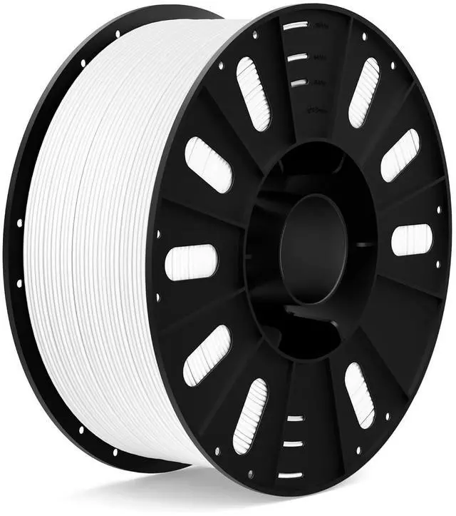 Main image of Rapid PETG Filament 1.75mm White 3KG, High Speed 600mm/s 3D Printer Filament High Dimensional Accuracy, 3kg Large Spool(6.6lbs) for Most FDM 3D Printers