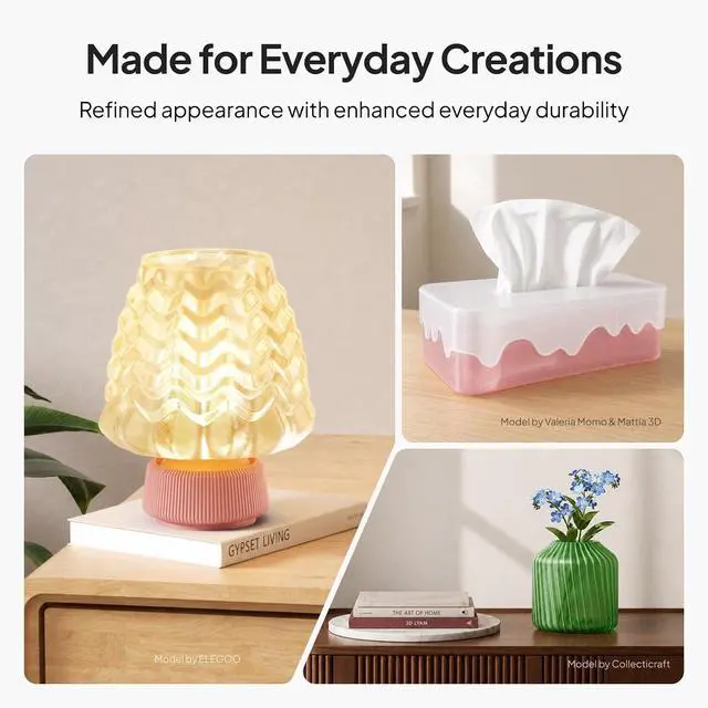 Alt view image 4 of 7 - PLA 3D Printer Filament 1.75mm Crytal White 1KG