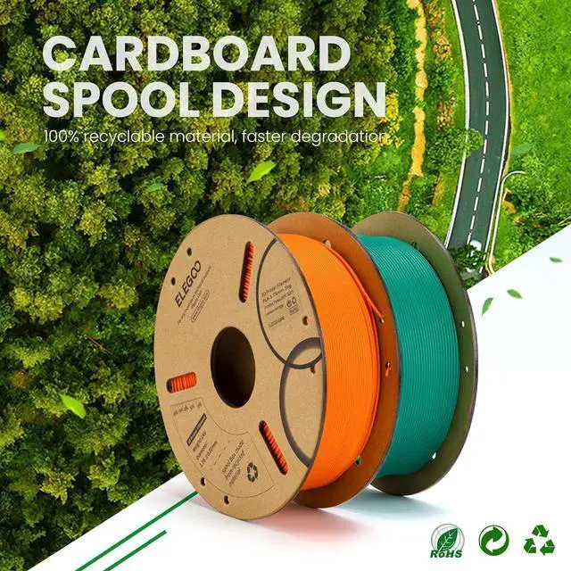 Alt view image 6 of 7 - PLA Plus 3D Printer Filament Bundle Multicolors 10KG