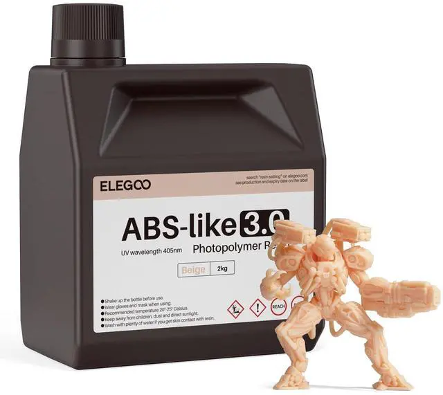 Main image of ABS-Like 3.0 3D Printer Resin Beige 2000g