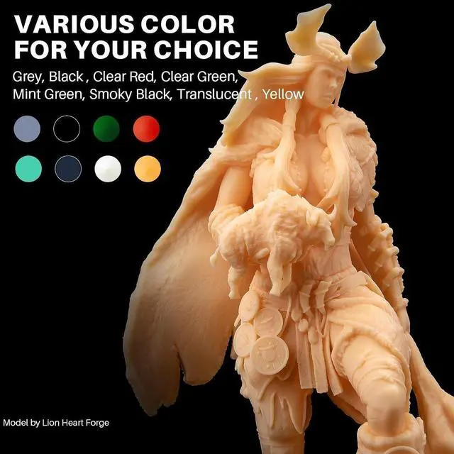 Alt view image 3 of 7 - ABS-Like 3.0 3D Printer Resin Blue 2000g