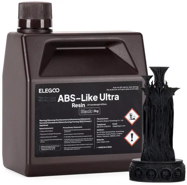 Main image of ABS-Like Ultra Resin Black 2000g