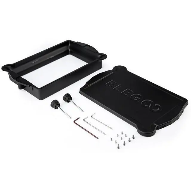 Alt view image 4 of 7 - Metal Resin Tank for Saturn 4 Ultra 16K Resin 3D Printer and 33-in-1 Electric Screwdriver Set