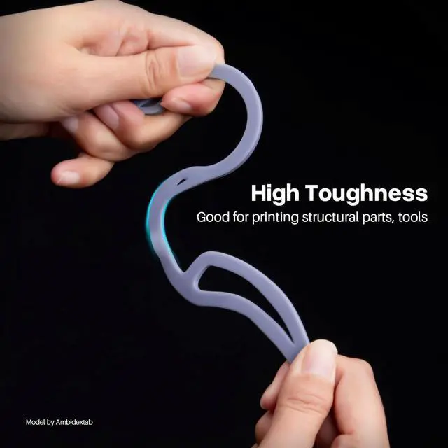 Alt view image 3 of 6 - 8K Water Washable ABS-Like Resin White Smoke 2000g