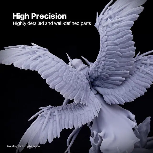 Alt view image 5 of 6 - 8K Water Washable ABS-Like Resin White Smoke 2000g