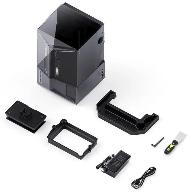 Alt view image 5 of 7 - Saturn 4 Ultra 12K Resin 3D Printer and Mercury XS Bundle Wash and Cure Station