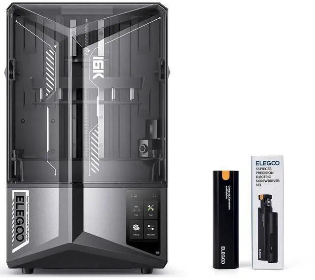 Main image of Saturn 4 Ultra 16K Resin 3D Printer and Electric Screwdriver Set