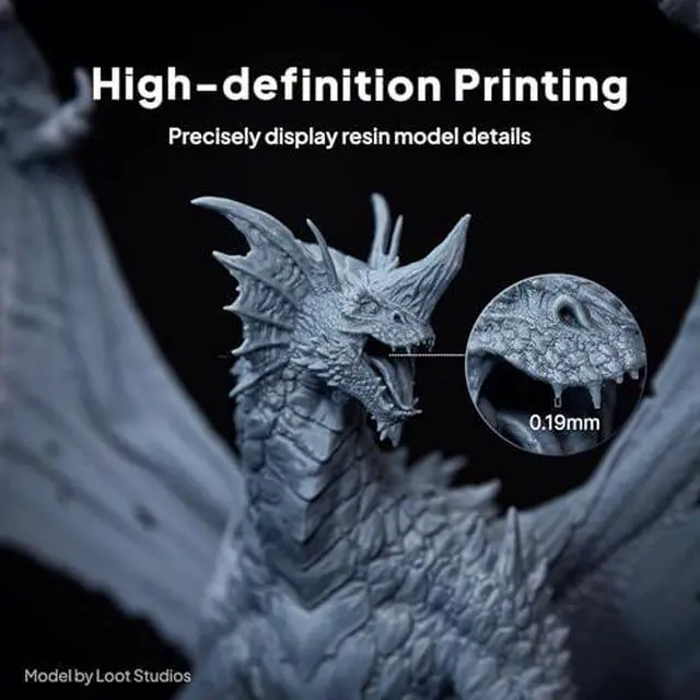 Alt view image 5 of 7 - Saturn 4 Ultra 16K Resin 3D Printer and Electric Screwdriver Set