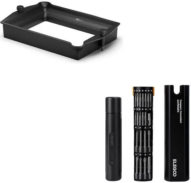 Main image of Resin Tank for Mars 5 Ultra Resin 3D Printer and 33-in-1 Electric Screwdriver Set