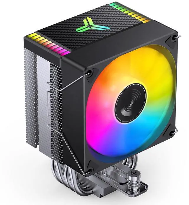 Main image of CR1400 EVO CPU Cooler,ARGB Mute Series air Cooling, CPU Fan Height 130mm,92mm Fan Mini CPU Cooler,4 Copper Heat Pipes Air heatsink Tower Radiator, for AM5/AM4/Intel LGA1700/1851,Black