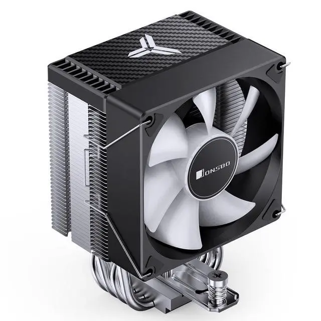 Alt view image 5 of 7 - CR1400 EVO CPU Cooler,ARGB Mute Series air Cooling, CPU Fan Height 130mm,92mm Fan Mini CPU Cooler,4 Copper Heat Pipes Air heatsink Tower Radiator, for AM5/AM4/Intel LGA1700/1851,Black