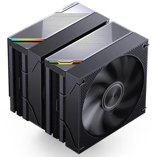 Main image of CA90 Black Dual-Tower CPU Cooler,Mute Series air Cooling,CPU Fan H159mm,130mm PWM Fan CPU Air Cooler,6 Copper Heat Pipes Radiator, AM5/AM4/ Intel LGA115X/1200/1700/1851,D-TDP 270W