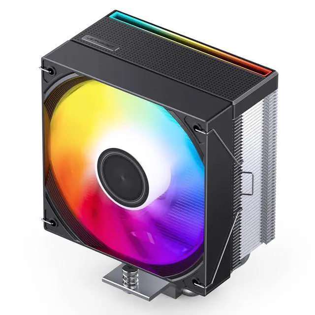 Alt view image 7 of 7 - CB40 Black CPU Cooler,ARGB Mute Series air Cooling,CPU Fan H153.5mm,120mm PWM Fan air Cooler,4 Copper Heat Pipes Radiator, AM5/AM4/Intel LGA115X/1200/1700/1851,D-TDP 225W
