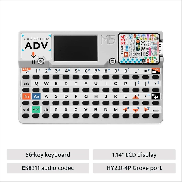 Alt view image 5 of 7 - Cardputer Adv Version (ESP32-S3)