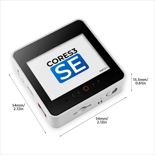 Alt view image 4 of 7 - M5Stack Official CoreS3 SE IoT Controller w/o Battery Bottom