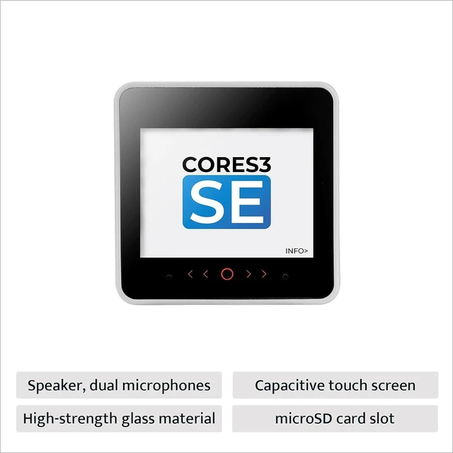 Alt view image 5 of 7 - M5Stack Official CoreS3 SE IoT Controller w/o Battery Bottom
