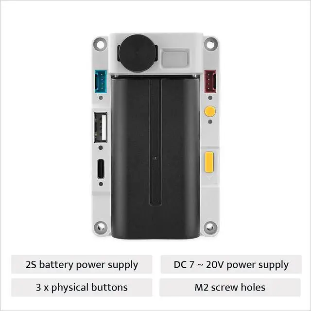 Alt view image 5 of 7 - M5Stack Official PowerHub with Battery (ESP32-S3-WROOM-1U-N16R8)
