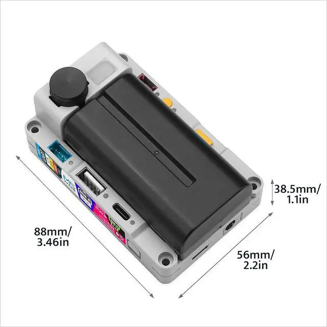 Alt view image 4 of 7 - M5Stack Official PowerHub with Battery (ESP32-S3-WROOM-1U-N16R8)