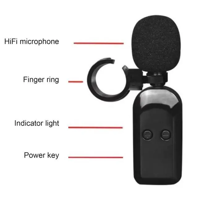 Alt view image 5 of 7 - Wireless Harmonica Microphone, Ring Pickup