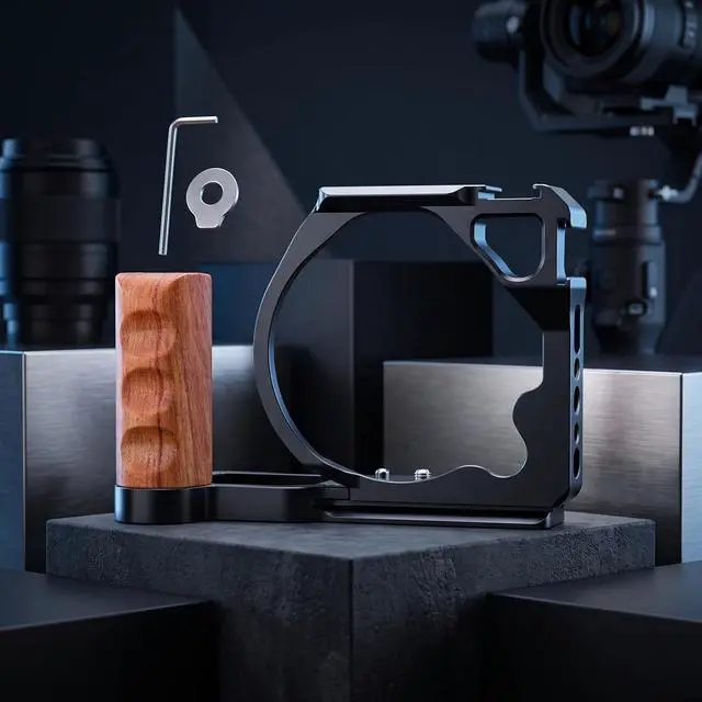 Alt view image 6 of 7 - Camera Cage for ZR, Aluminum Alloy