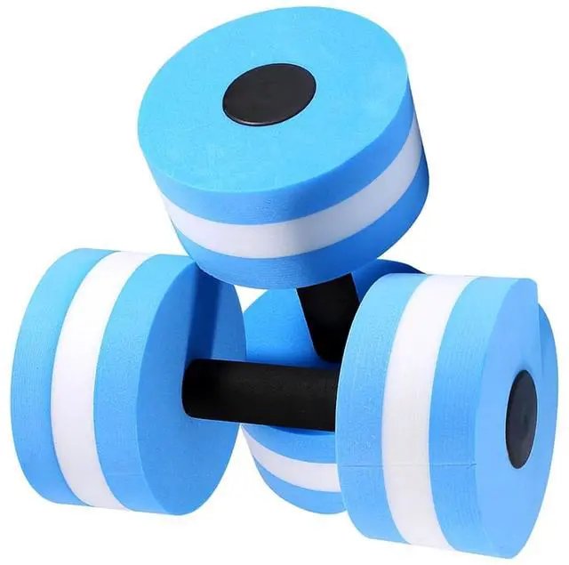 Alt view image 3 of 7 - EVA Water Aerobics Dumbbell Aquatic Barbell Fitness Swimming Pool Exercise