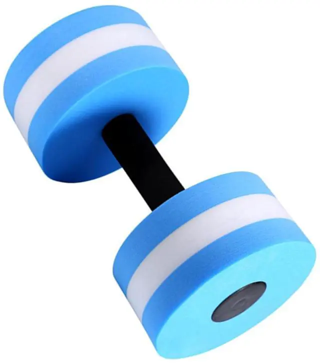 Alt view image 5 of 7 - EVA Water Aerobics Dumbbell Aquatic Barbell Fitness Swimming Pool Exercise