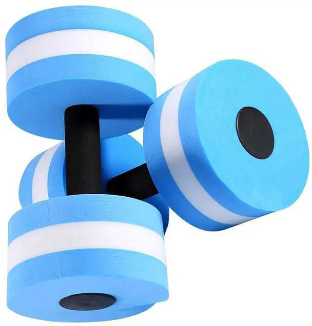 Alt view image 6 of 7 - EVA Water Aerobics Dumbbell Aquatic Barbell Fitness Swimming Pool Exercise