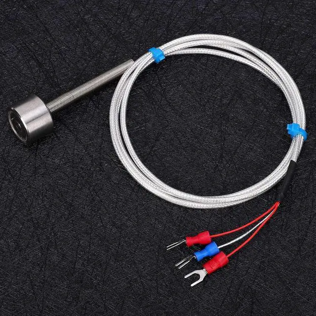Alt view image 2 of 7 - PT100 Magnetic Temperature Sensor Water Proof Adsorption Thermistor 60 to +150 (#5)