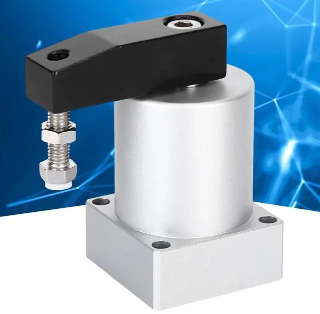 Alt view image 2 of 7 - Air Cylinder DoubleActing Clamping Corner Pressing Pneumatic Parts ACK3290r L (ACK32-90L)