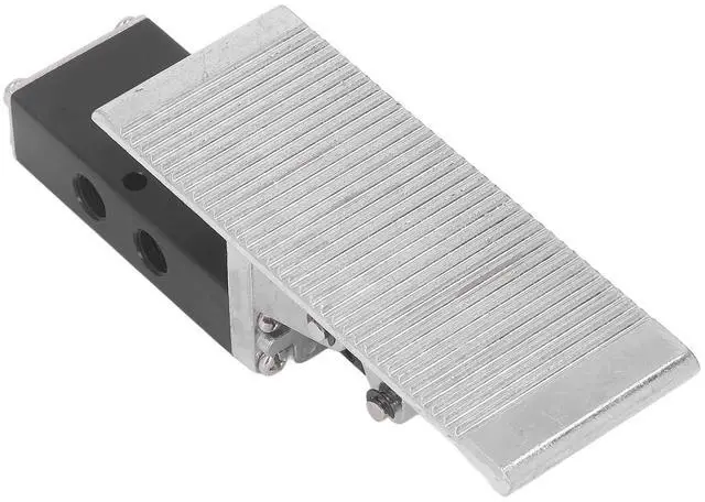 Alt view image 4 of 7 - Foot Pedal Pneumatic Valve 5 Way 2 Position G1/4in Aluminum Alloy Foot Air Pressure Control Valve, 5 Way 2 Position: Pedal Pneumatic