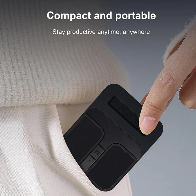 Alt view image 4 of 7 - Bluetooth Mouse, Pressure Sensitive Wireless Mouse