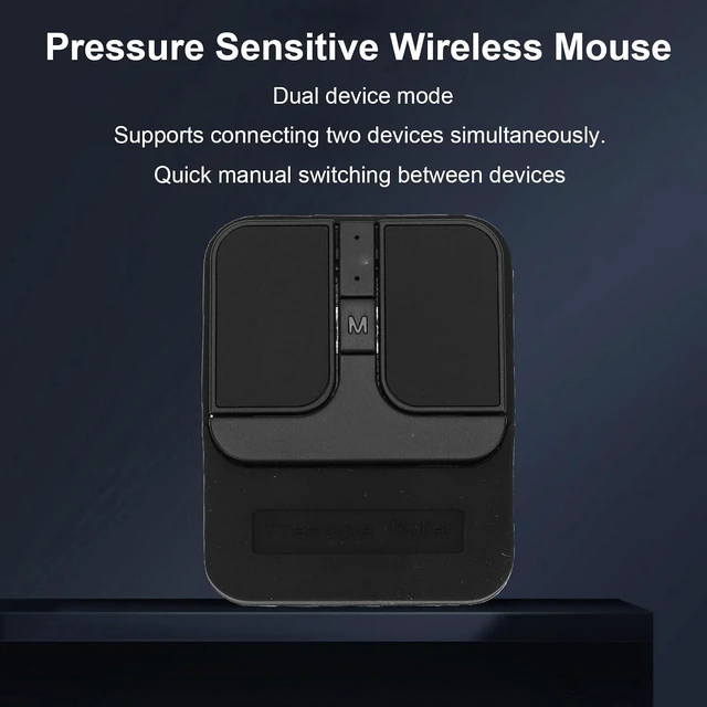 Alt view image 5 of 7 - Bluetooth Mouse, Pressure Sensitive Wireless Mouse