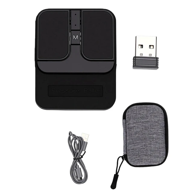 Alt view image 7 of 7 - Bluetooth Mouse, Pressure Sensitive Wireless Mouse