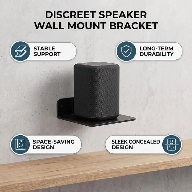 Alt view image 3 of 7 - Speaker Wall Mount for DenonHome 400