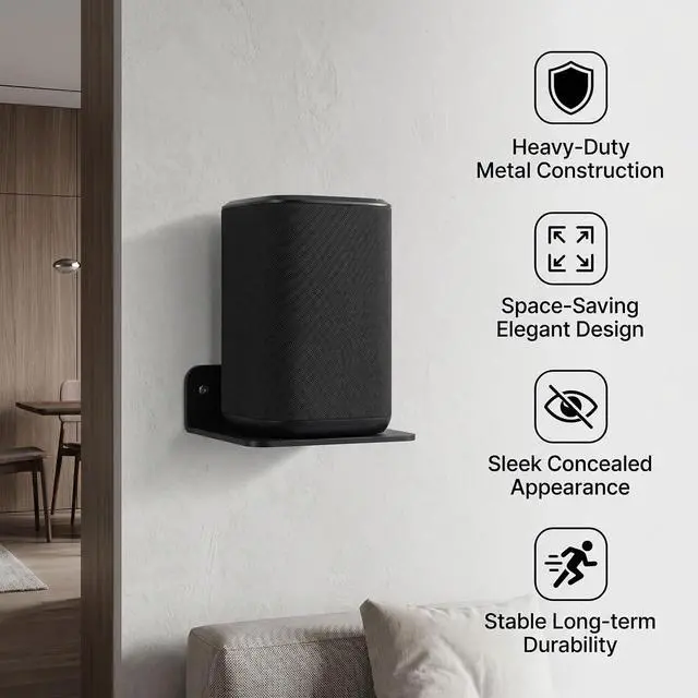 Alt view image 4 of 7 - Speaker Wall Mount for DenonHome 400