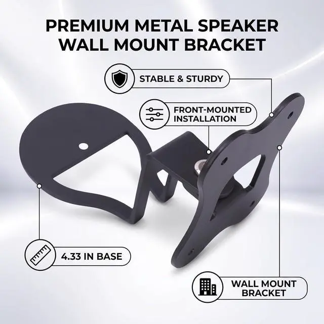 Alt view image 2 of 7 - Wall Bracket for DenonHome 200 Speaker