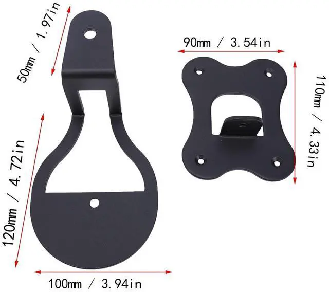 Alt view image 7 of 7 - Wall Bracket for DenonHome 200 Speaker