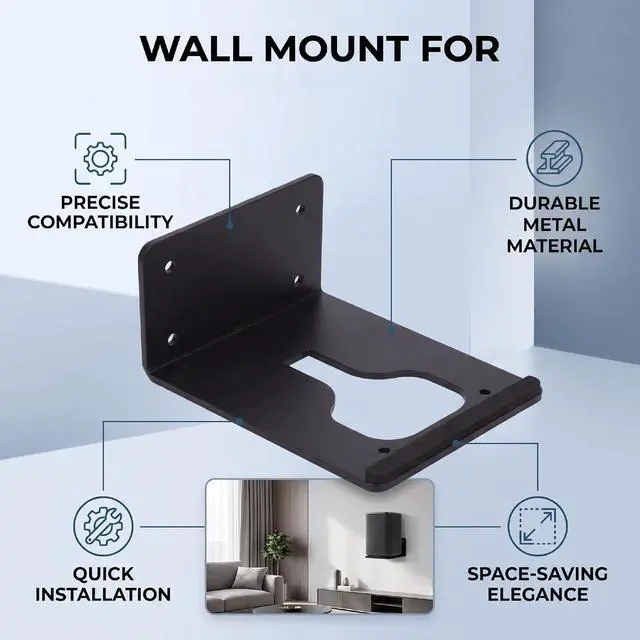 Alt view image 2 of 7 - Wall Bracket for DenonHome 600