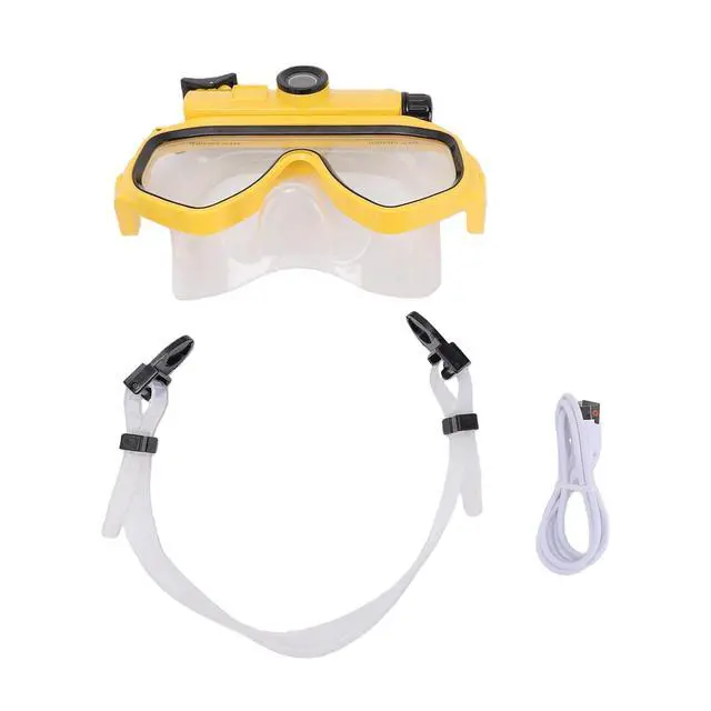 Alt view image 7 of 7 - Diving Goggles with Camera,15M Water Proof, 2K 50MP