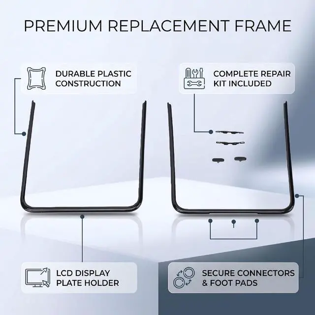 Alt view image 4 of 7 - Phone Middle Frame Bezel for Moto Razr 40