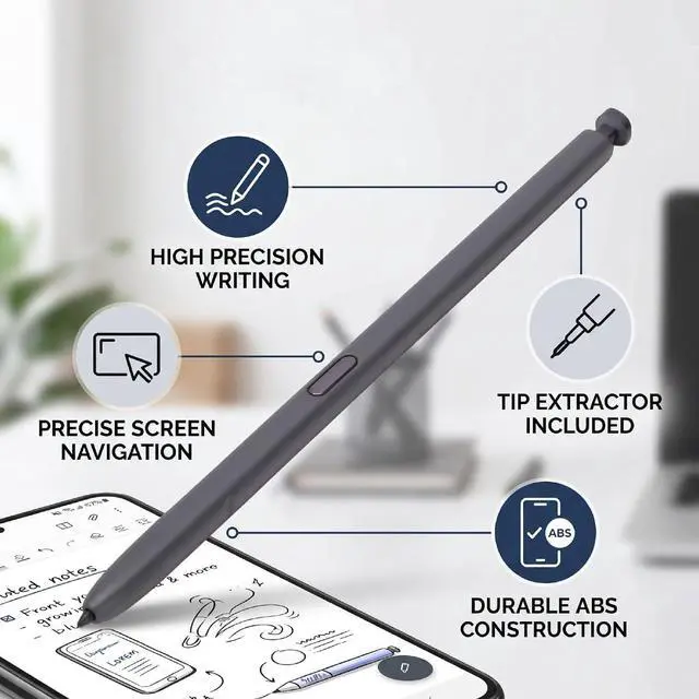 Alt view image 3 of 7 - S Pen for S26 Ultra Replacement Stylus Pen