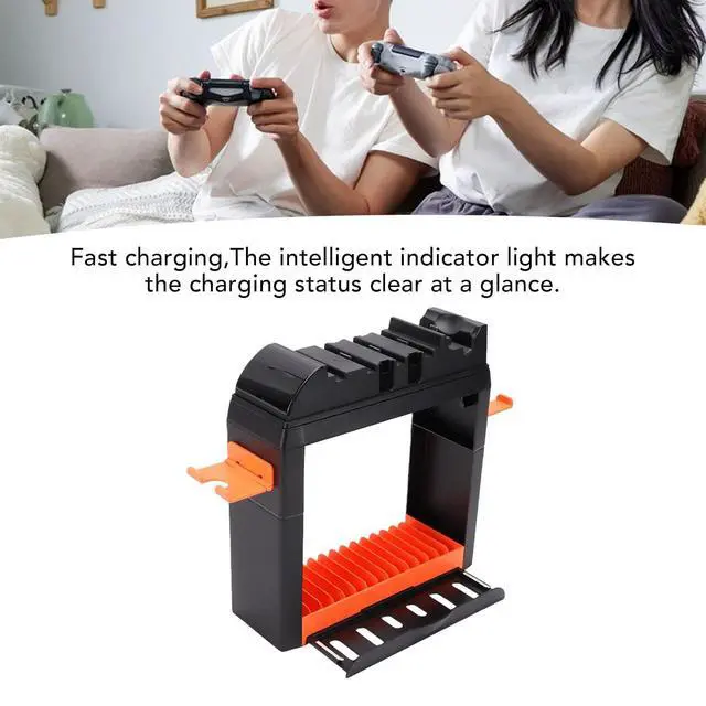 Alt view image 2 of 7 - Game Station, Controller Holder, Game Charging Dock
