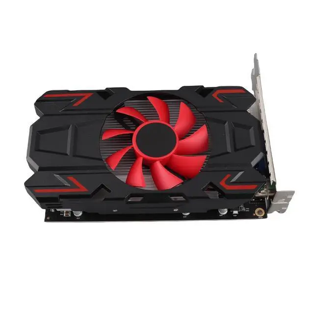 Alt view image 7 of 7 - Graphics Card for PC, HD7670 Video Card, Computer Graphics (HD7670 4GB DDR5)