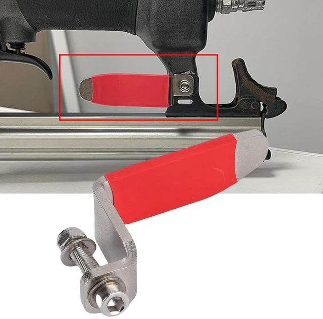 Alt view image 4 of 7 - 5PCS Air Nail Gun Hooks, L Shaped Pneumatic Tool Hangers, Heavy Duty Rafter Hook, for Air Nailer and Blow Gun Organization