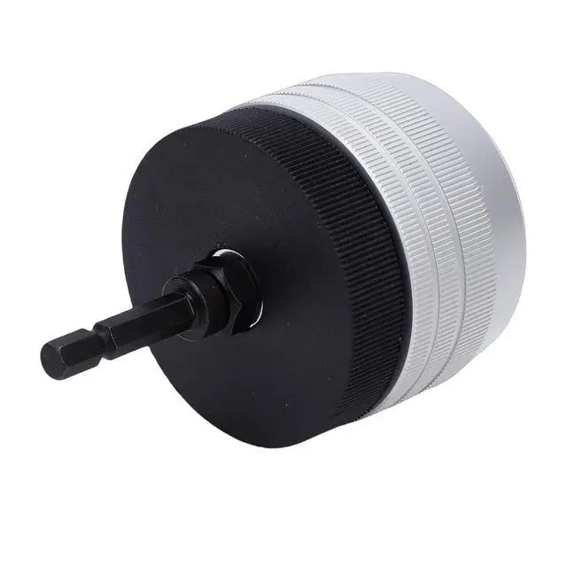 Alt view image 6 of 7 - Pipe Deburring Tool, Chamfer Adapter Clamp Holder for Reamers, Ensures Secure Grip on Various Pipe Materials, for 5/16 Inch to 2-1/8 Inch