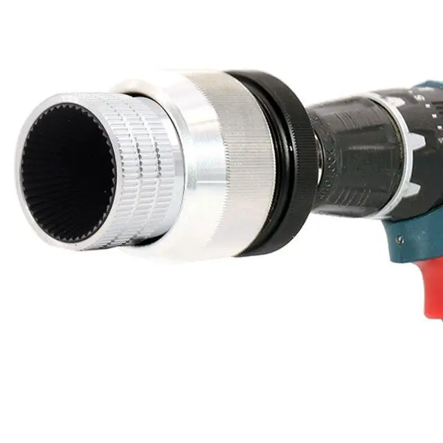 Alt view image 5 of 7 - Pipe Deburring Tool, Chamfer Adapter Clamp Holder for Reamers, Ensures Secure Grip on Various Pipe Materials, for 5/16 Inch to 2-1/8 Inch