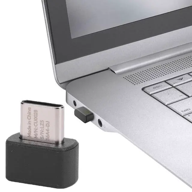 Alt view image 4 of 7 - USB Unifying Receiver 2.4 GHz Wireless Technology USBC Adapter for tech Bolt Mouse & Keyboard