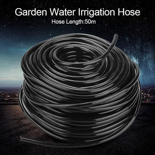Alt view image 2 of 7 - PVC Plastic Flexible Water Irrigation Hose for Garden Lawn Industrial, Sturdy & AgingResistant, 100ft (50m / 164ft)